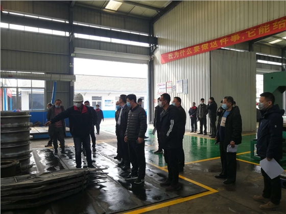 偉恒閥門(mén)接受揚塵污染防治檢查