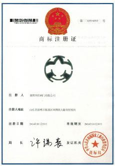 偉恒閥門(mén)商標注冊證